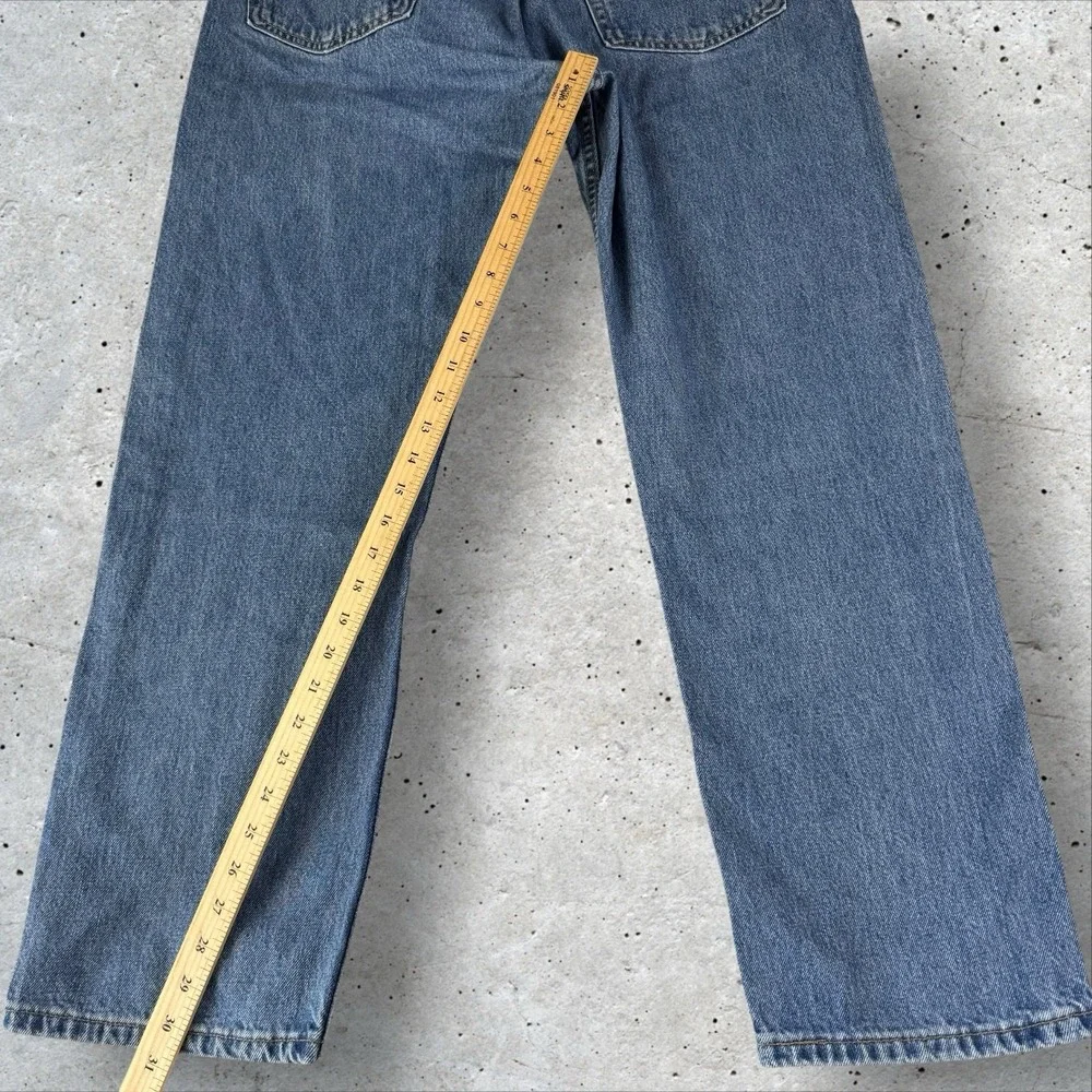 Vintage Levis‎ Jeans Measure 36x30 Blue 505 Reg Straight Fit 90s Distressed USA
